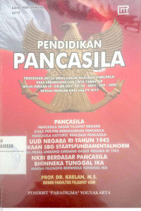 Image of Pendidikan Pancasila